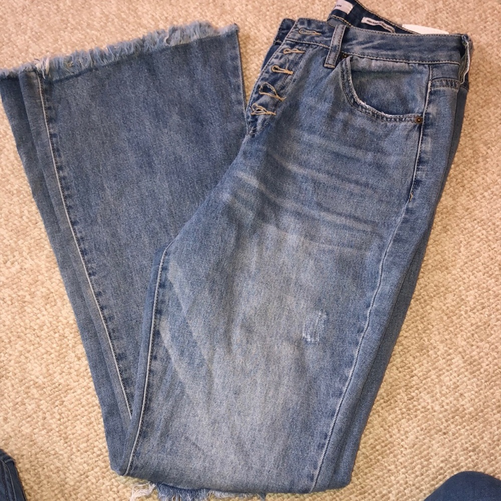 High Rise Flare Jeans